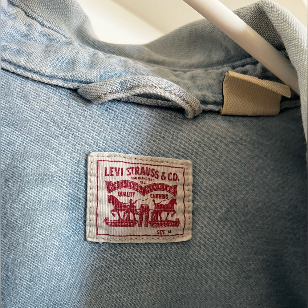 Levi Everyday Button Down - Sky Blue - image 2